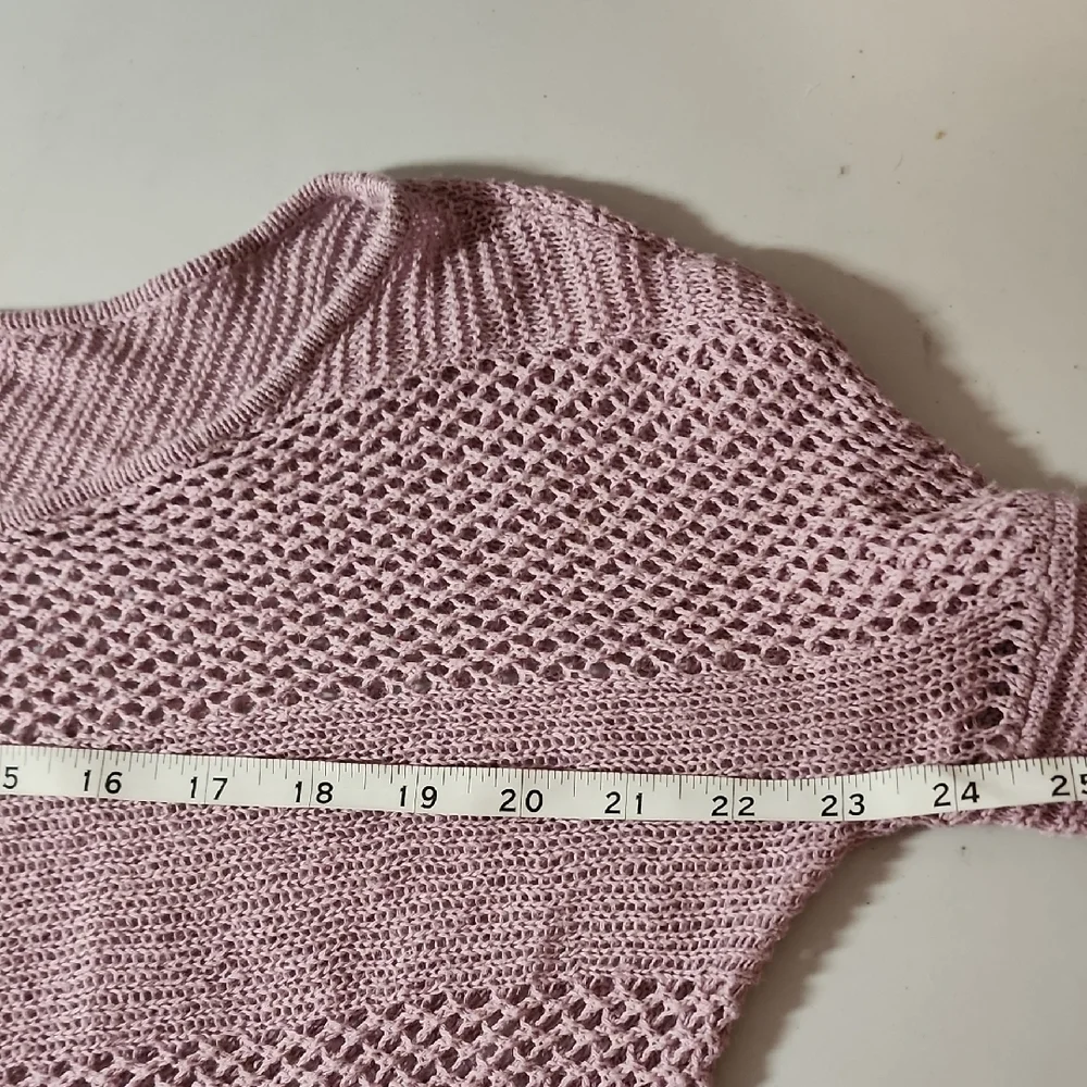Prana Mauve Scoop Neck Sweater - Picture 6 of 8